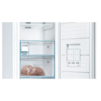 Bosch Serie 6 GSN51DWDP šaldiklis Stalčinis šaldiklis Laisvai pastatomas 290 L Baltas