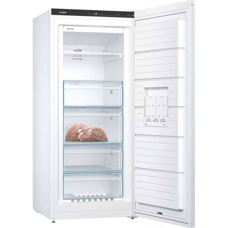 Bosch Serie 6 GSN51DWDP šaldiklis Stalčinis šaldiklis Laisvai pastatomas 290 L Baltas
