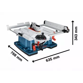 Staldis pjūklas Bosch GTS 10 XC Professional 2100 W 3200 RPM