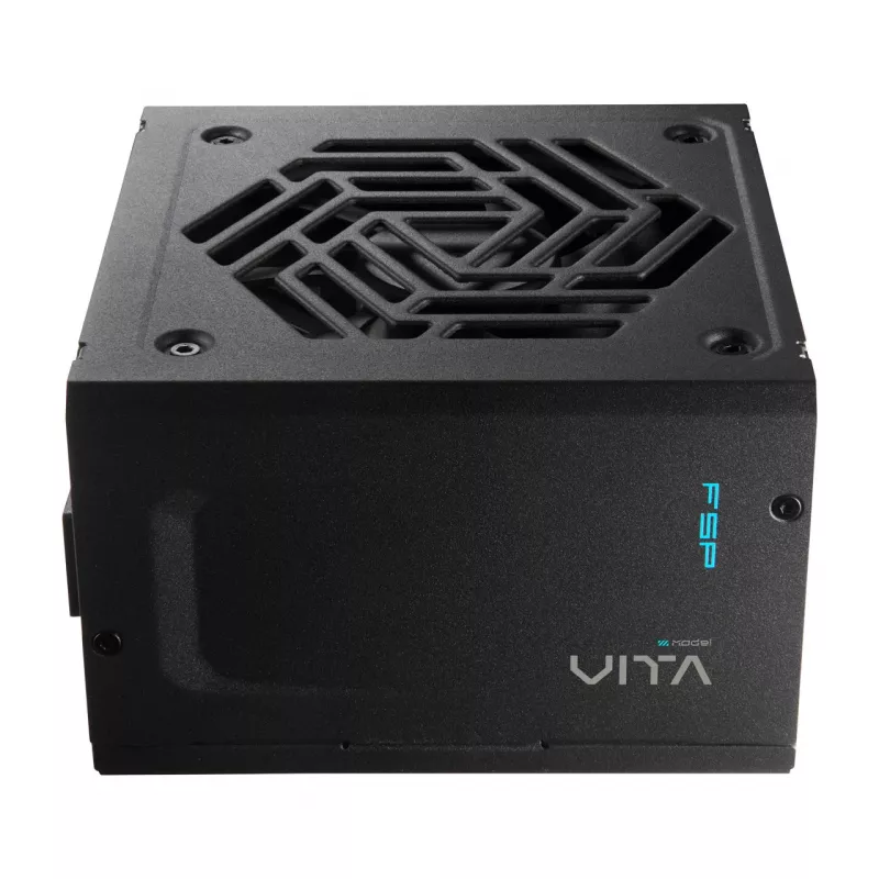 FSP VITA GM 650W Maitinimo blokas ATX ATX3.1 Juodas, 650 W, 100-240 V, 50/60 Hz, 8-4 A, aktyvus, 100 W