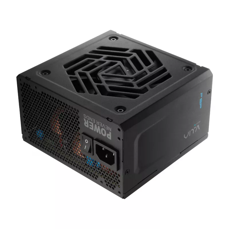 FSP VITA GM 650W Maitinimo blokas ATX ATX3.1 Juodas, 650 W, 100-240 V, 50/60 Hz, 8-4 A, aktyvus, 100 W