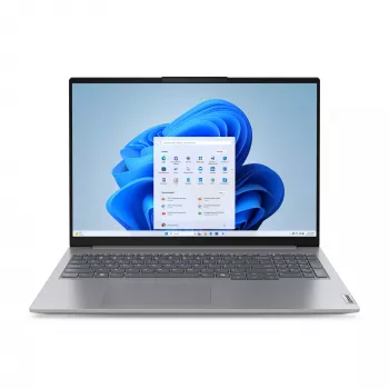 Nešiojamas kompiuteris Lenovo ThinkBook 16 G7 ARP AMD Ryzen™ 5 7535HS 40.6 cm (16 colių) WUXGA 16 GB DDR5-SDRAM 512 GB SSD Wi-Fi 6E (802.11ax) Windows 11 Pro Pilka