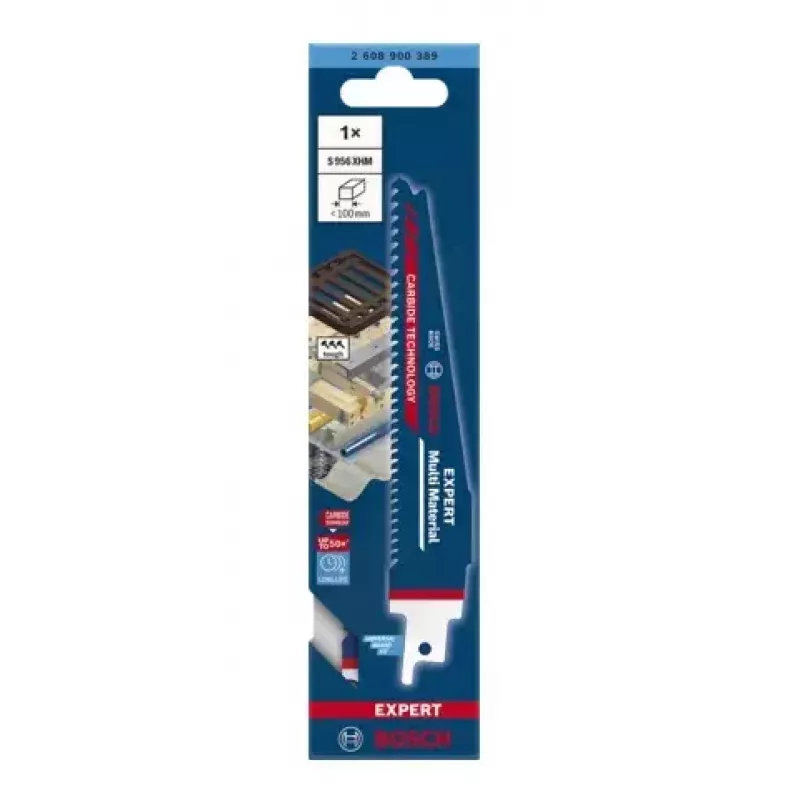 Bosch 2 608 900 389 pjūklo geležtė strypiniam pjūklui, karbidinė, 1 vnt.