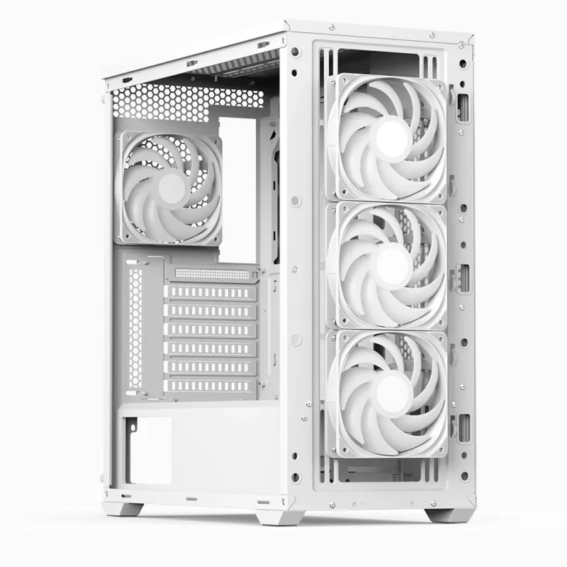 Korpusas Aerocool D502A Midi Tower Baltas