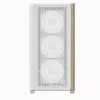 Aerocool D301A Mini Tower Baltas, Medinis