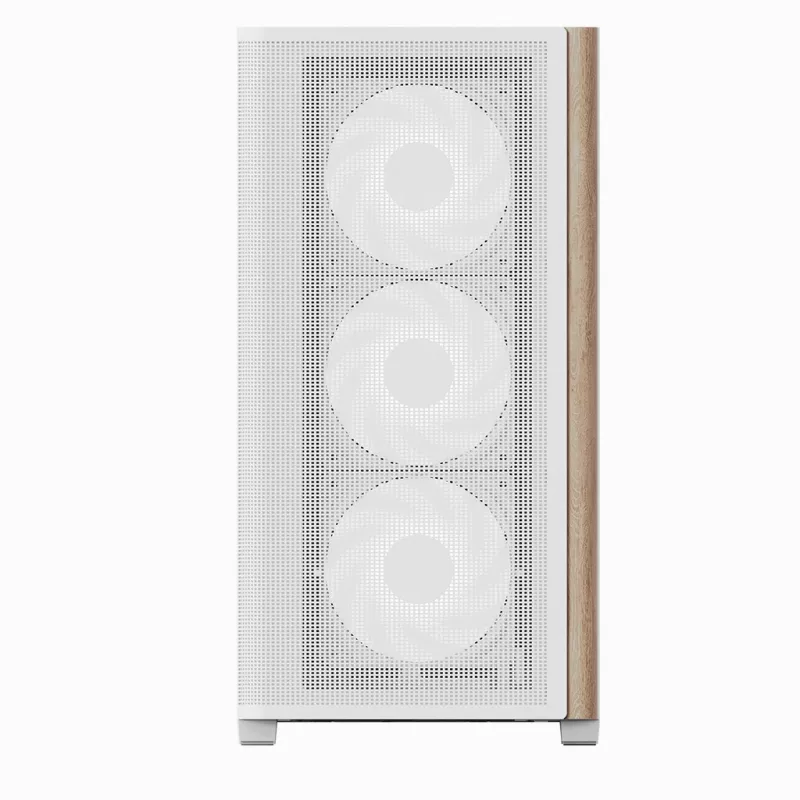 Aerocool D301A Mini Tower Baltas, Medinis