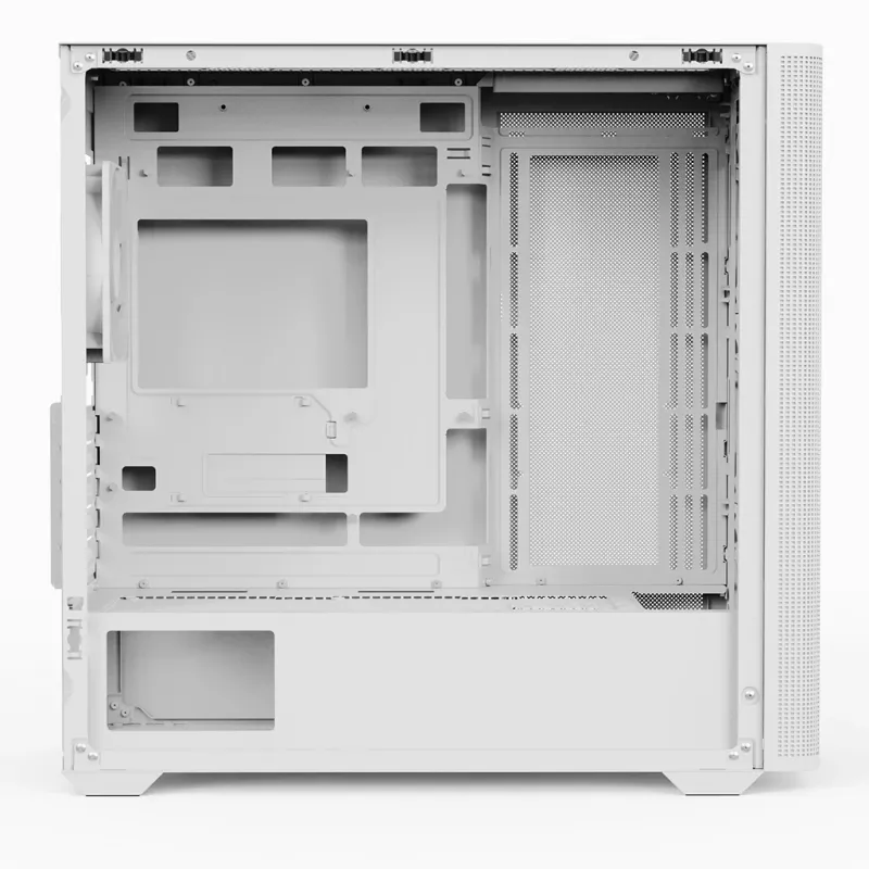 Aerocool D301A Mini Tower Baltas, Medinis