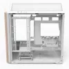 Aerocool D301A Mini Tower Baltas, Medinis