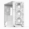 Aerocool D301A Mini Tower Baltas, Medinis