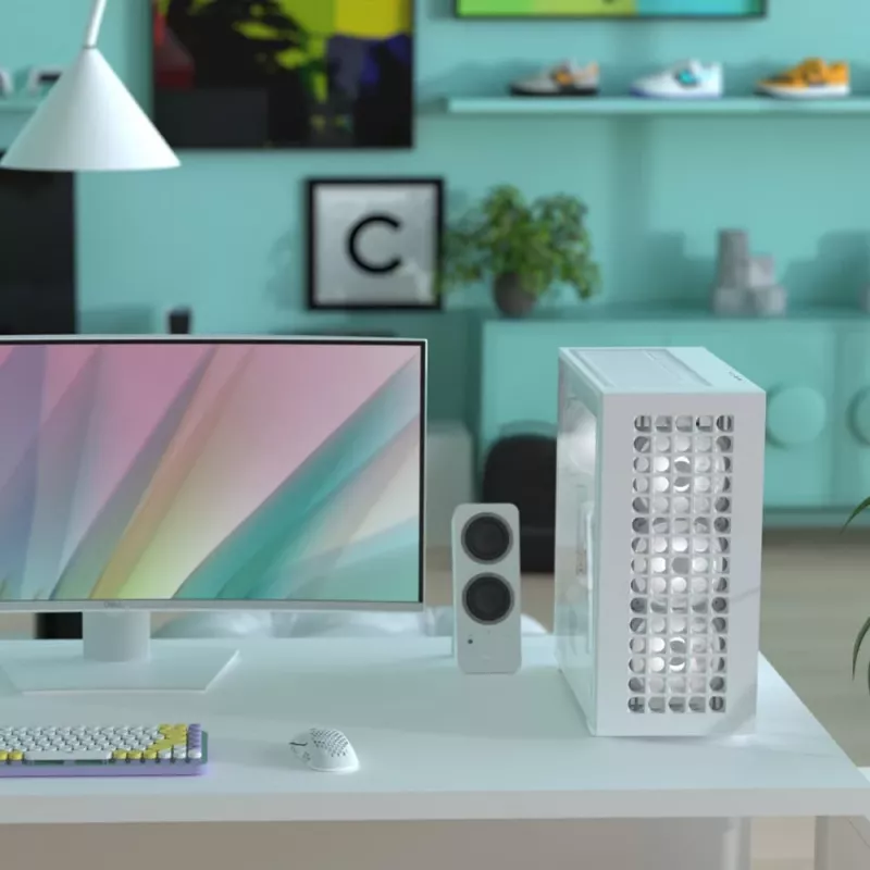 Aerocool D502A Midi Tower korpusas juodas