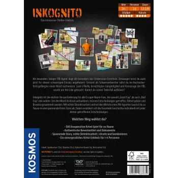 Kosmos Masters of Crime - Inkognito stalo žaidimas detektyvinis 150 min