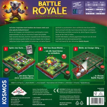 Kosmos Battle Royale stalo žaidimas, taktinis, 30 min
