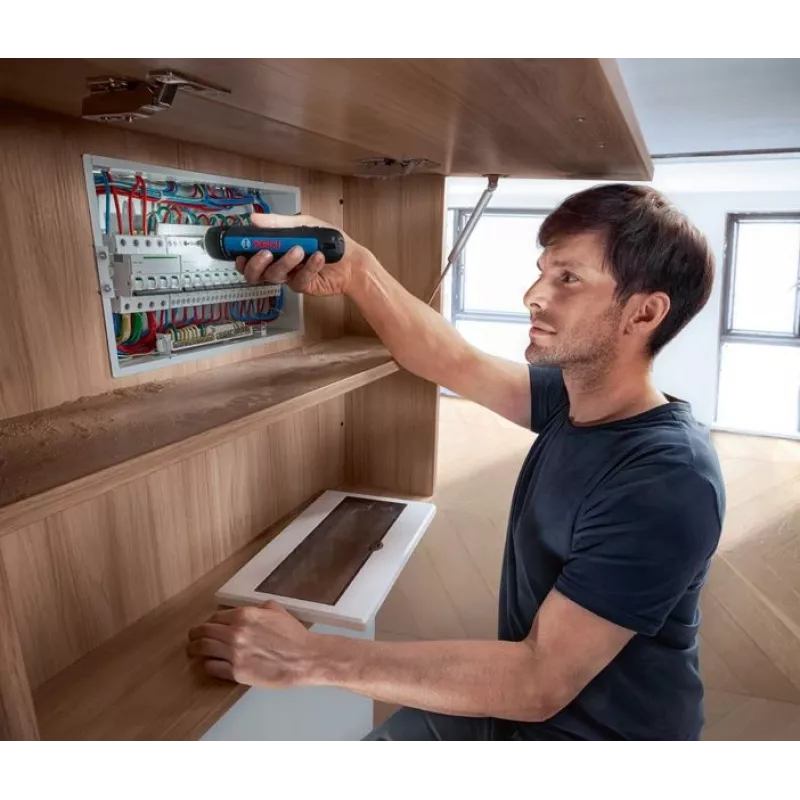 Bosch GO 3 Professional 06019H2201 belaidis suktuvas, 3,6 V, 360 aps./min., 1/4 colio, mini dėžutėje, mėlynas/juodas