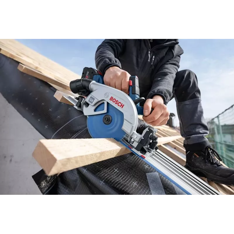 Bosch GKS 18V-57-2 GX 16,5 cm Juoda Mėlyna 5000 RPM belaidis pjūklas