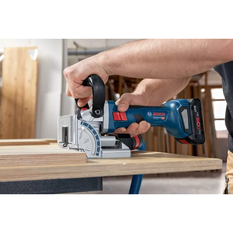 Bosch GFF 18V-22 Professional kampinis šlifuoklis 11000 aps./min. Juoda, Mėlyna