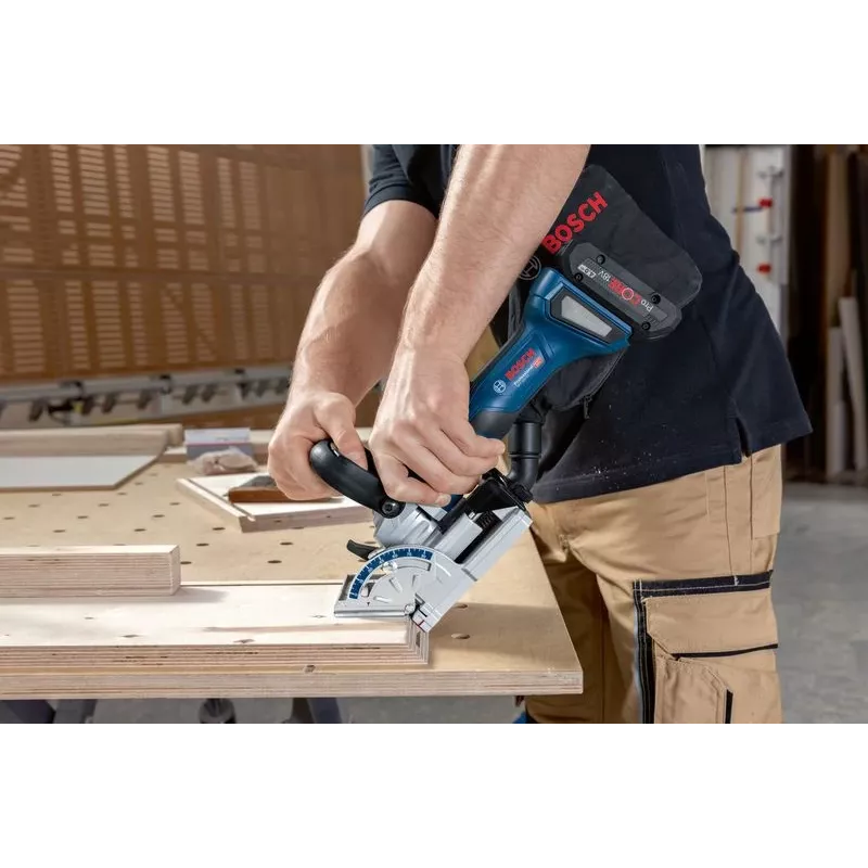 Bosch GFF 18V-22 Professional kampinis šlifuoklis 11000 aps./min. Juoda, Mėlyna