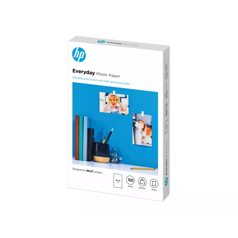 HP Everyday Photo Paper Glossy 200 g/m² 10×15 cm (101×152 mm) 100 lapų