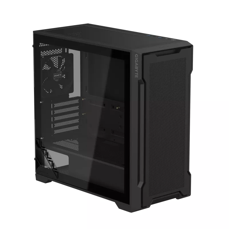 GIGABYTE C102 GLASS Midi Tower korpusas juodas