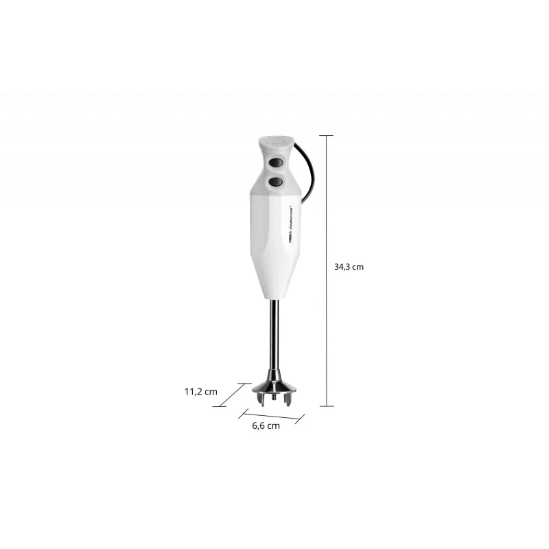 Panardintuvinis blenderis ESGE M 122 S 0.6 L 140 W Baltas