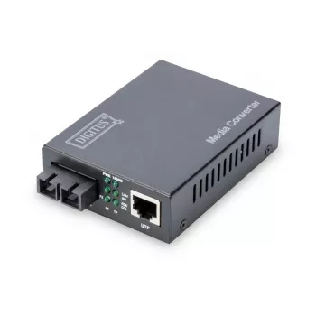DIGITUS Professional Gigabit medijos keitiklis, RJ45 / SC (DN-82121-1)
