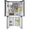 Šaldytuvas Bosch Serie 6 KFI96APEA šalia šalia 574 L Brushed steel