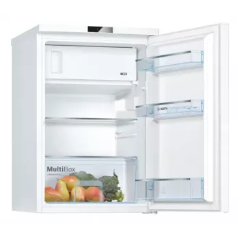 Bosch Serie 2 KTL15NWEB kombinuotas šaldytuvas-šaldiklis, laisvai pastatomas, 120 L, baltas