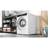 Bosch Serie 8 WNC254A40 skalbyklė su džiovykle, priekinio pakrovimo, laisvai pastatoma, balta