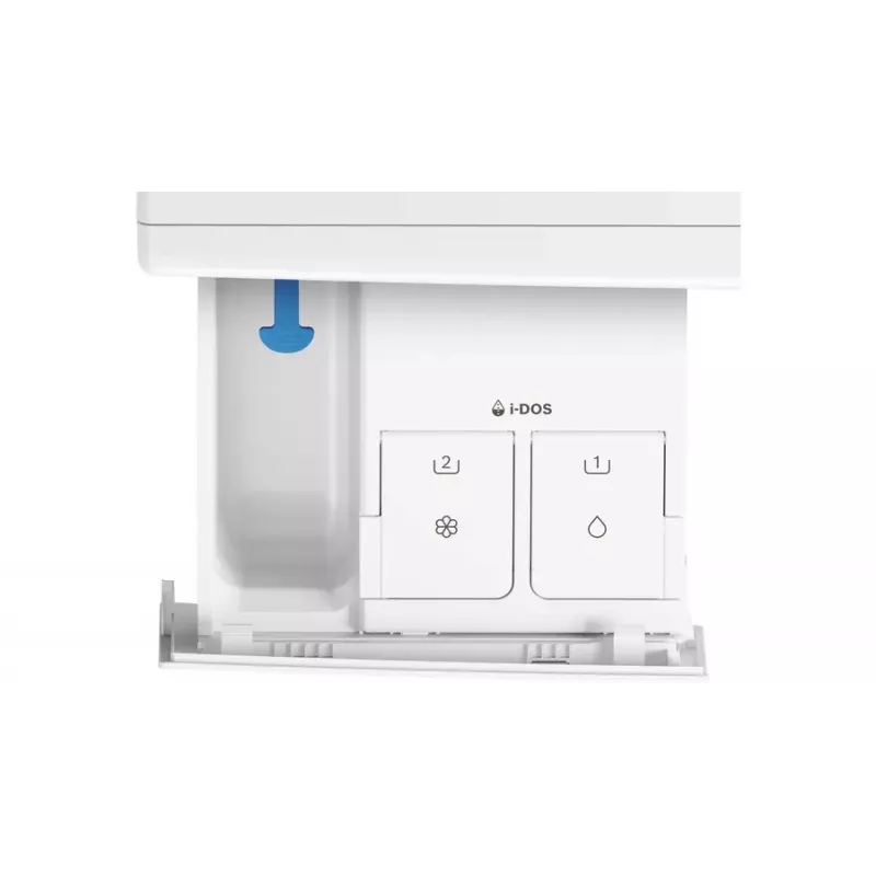 Bosch Serie 6 WGG244F40 skalbimo mašina, kraunama iš priekio, 9 kg, 1351 aps./min., i-DOS, balta/juoda