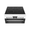 Bosch Serie 4 HKR39C220 laisvai pastatoma viryklė su elektrine keramine kaitlente, balta