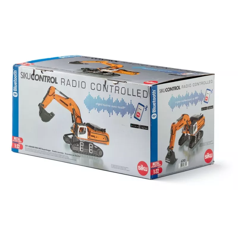 Siku 6741 Ekskavatorius 1:32 Surinktas Baterijomis
