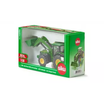 Siku 1982 Traktorius John Deere 8430 su priekiniu krautuvu 1:50