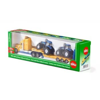 Žaidimo transporto priemonė ir bėgiai Siku S-1805 – ūkininko tema, plastikas, įvairiaspalvis, nuo 3 m.