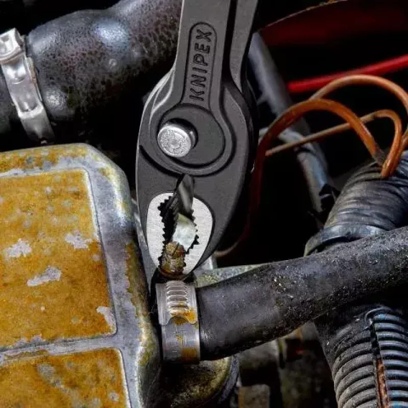 Slankioji replė Knipex TwinGrip, žiaunų plotis 5,1 cm, ilgis 200 mm