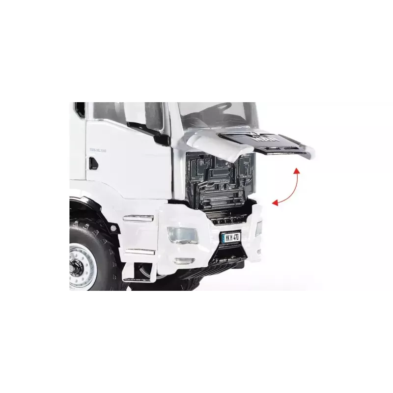 Wiking 077652 Sunkvežimis su priekaba 1:32 Surinktas modelis