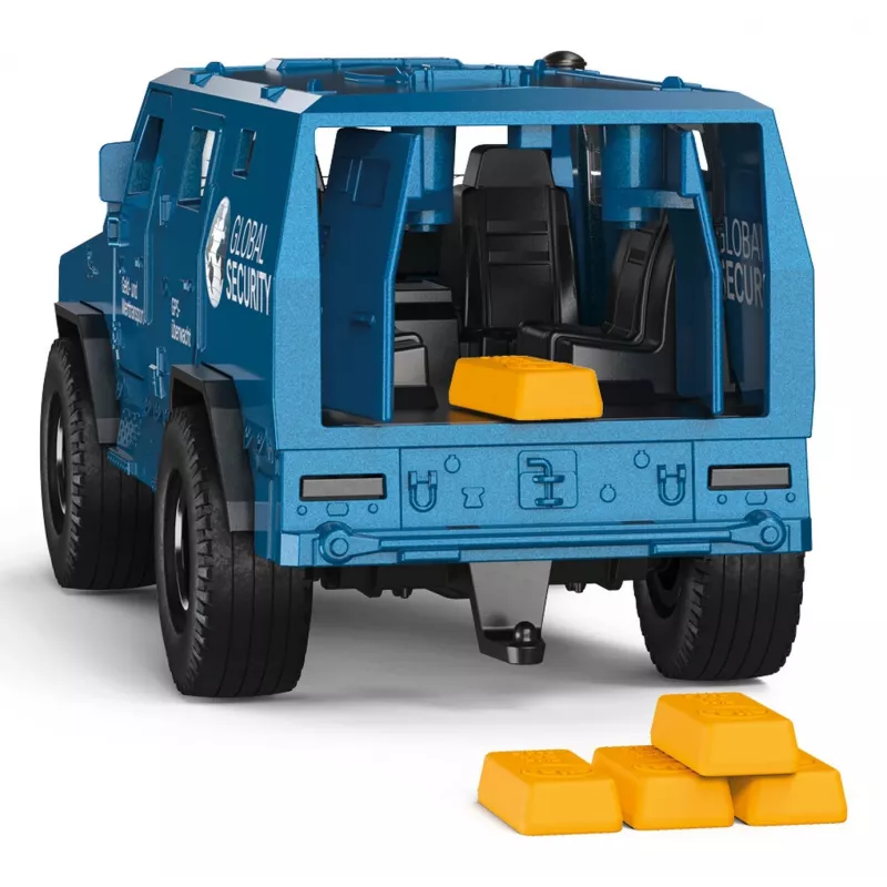 Siku SUPER inkasatorių automobilis, 1:50 modelis
