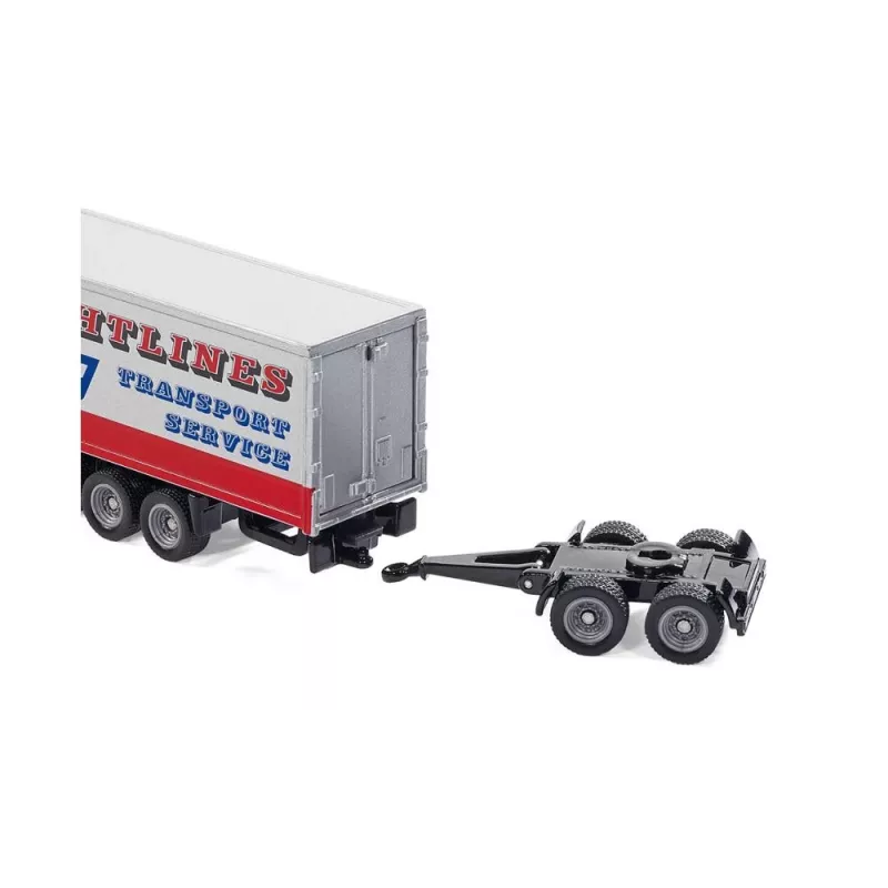 Siku Road Train modelis, 1:87, surinktas, metalas/plastikas