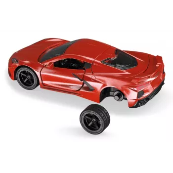 Siku Chevrolet Corvette Stingray sportinio automobilio modelis Surinktas 1:50