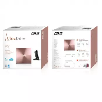 ASUS SDRW-08U5S-U išorinis DVD įrašymo įrenginys DVD Super Multi DL rožinė