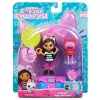 Gabby's Dollhouse , menų studijos rinkinys su 2 figūrėlėmis, 2 aksesuarais, pristatymo dėžute ir baldų detale, žaislai vaikams nuo 3 metų