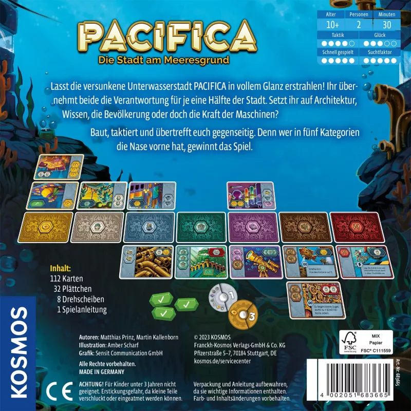 Kosmos Pacifica stalo žaidimas – Kelionės / nuotykiai
