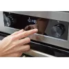 Gorenje GEC6C40WD Laisvai pastatoma viryklė Elektrinė Keraminė kaitlentė Juoda, Balta