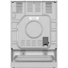 Gorenje GEC6C40WD Laisvai pastatoma viryklė Elektrinė Keraminė kaitlentė Juoda, Balta