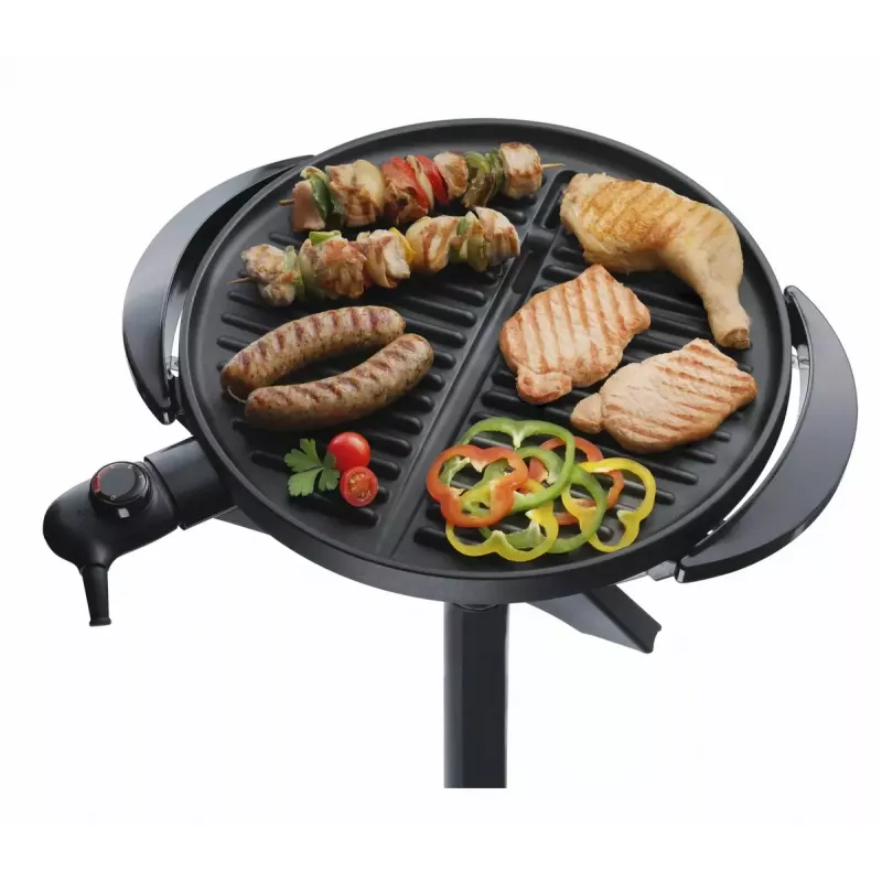 Elektrinis grilis Steba VG 250 Kettle Black Silver 1800 W