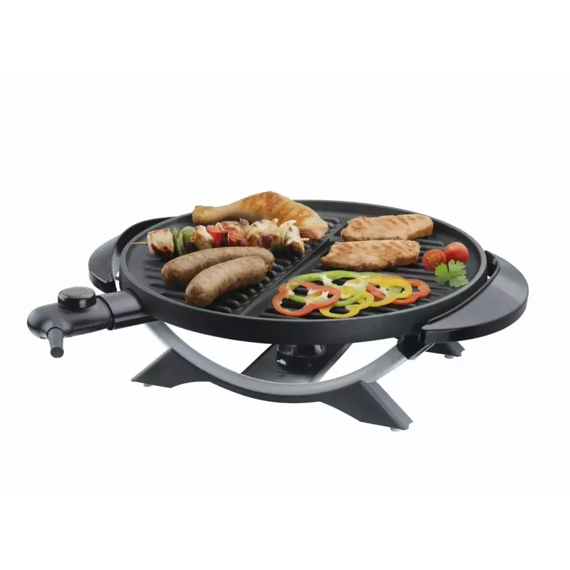 Elektrinis grilis Steba VG 250 Kettle Black Silver 1800 W