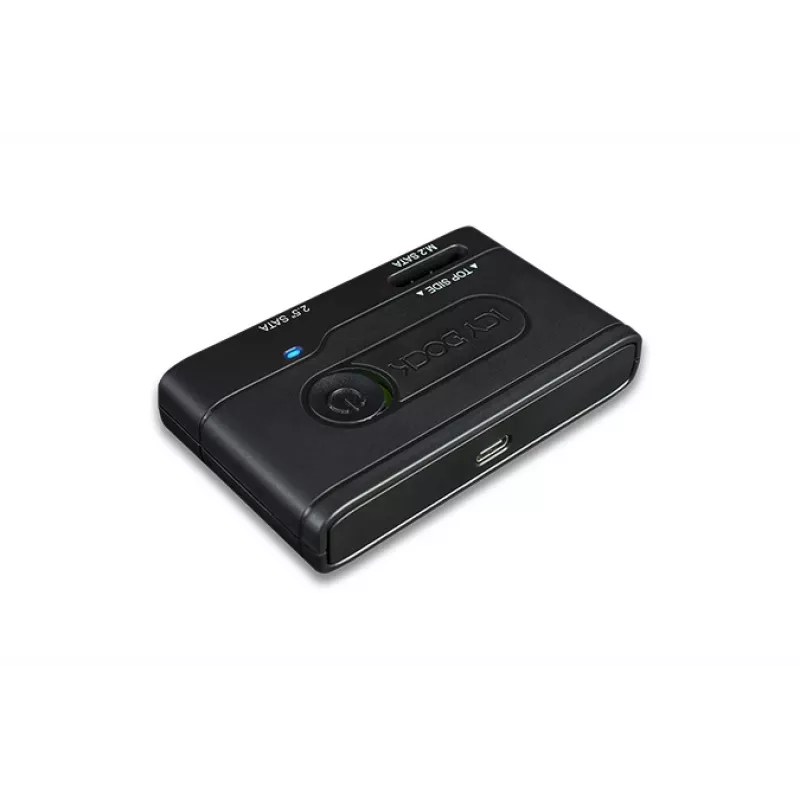 ICY BOX Ez-adapter – 2,5 colio SATA ir M.2 SATA kietojo disko / SSD adapteris į USB 3.2 Gen 1