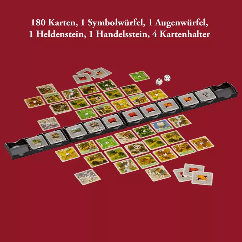 Kosmos CATAN - Das Duell kortų žaidimas, iki 2 žaidėjų, 10+ metų