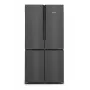 Šaldytuvas šaldiklis Siemens iQ500 KF96NAXEA, laisvai pastatomas, prancūziškos durys, 605 L, juodas, nerūdijantis plienas