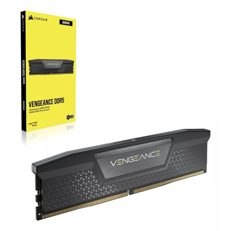 CORSAIR Vengeance 32GB (2x16GB) DDR5 6000MHz CL38 atminties rinkinys, juodas