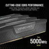 CORSAIR Vengeance 32GB (2x16GB) DDR5 6000MHz CL38 atminties rinkinys, juodas