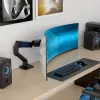 ERGOTRON HX stalo monitoriaus ranka su VHD pasukimo mechanizmu - matinė juoda
